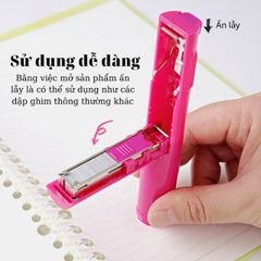 Dập Ghim Sun-Star, Bấm Kim Nhật Thiết Kế Gấp Gọn Thông Minh