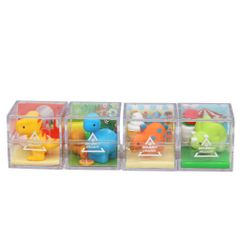 Gôm tẩy bút chì hình thú, khủng long, bánh ngọt dễ thương kèm hộp mica