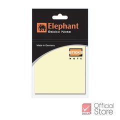 Giấy note, giấy ghi chú tự dính 3x3inch Elephant Thái Lan
