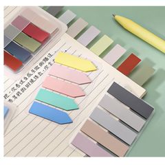 Giấy Phân Trang Depai - Giấy Nhớ Đánh Dấu Trang Tệp 10 Màu 200 Tờ Dạng Dài Nhiều Màu Sắc Tiện Lợi Đa Năng