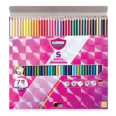 Bộ bút chì màu MASTERART 2 đầu 72 màu