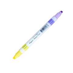 Bút đánh dấu highlight dạ quang mỗi chiếc 2 màu pastel siêu sáng QH790 Quantum (Thái Lan)