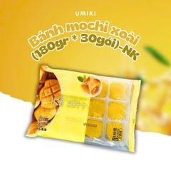 Túi Bánh Mochi Umiki 3 Vị Xoài, Matcha, Sữa Chua Gói 180g