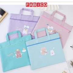Túi Xách Học Thêm Kinhshion LY2440 Túi Vải Nhiều Màu Cho Bé