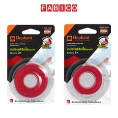Băng Dính Sticko Elephant, Băng Keo acrylic Trong Suốt Hai Mặt Rộng 18mm