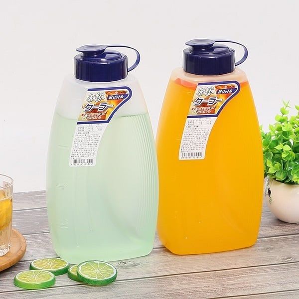 Bình Đựng Nước 2,1Lít Nakaya Nhật Bản Nhựa PP An Toàn Sức Khỏe