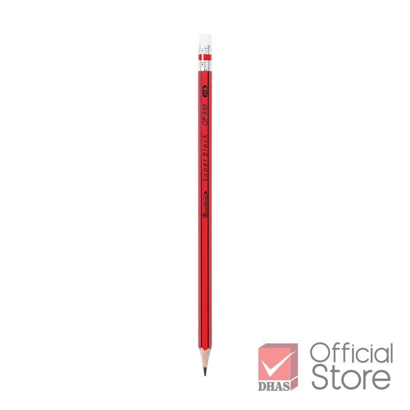 Bút chì Gỗ QP-930 QuanTum HB, bút viết, vẽ siêu mềm mại, sắc nét