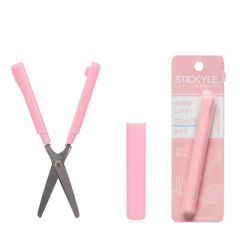 Kéo cắt Mini Stickyle Sun-Star Nhật Có Nắp Đậy Thiết Kế Thông Minh Nhỏ Gọn