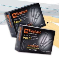 Hộp 50 Chiếc Ghim Cài Elephant, Ghim Tam Giác, Ghim Tròn Kẹp Tài Liệu