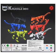 Đồ Chơi Lắp Ráp Mô Hình Knuckle Dog 3D Khớp Nối Linh Động Hang Wing 009