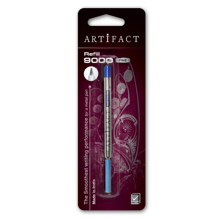 Ngòi bút ký cao cấp Artifact Thái Lan mực xanh/ đen ngòi 1mm chính hãng