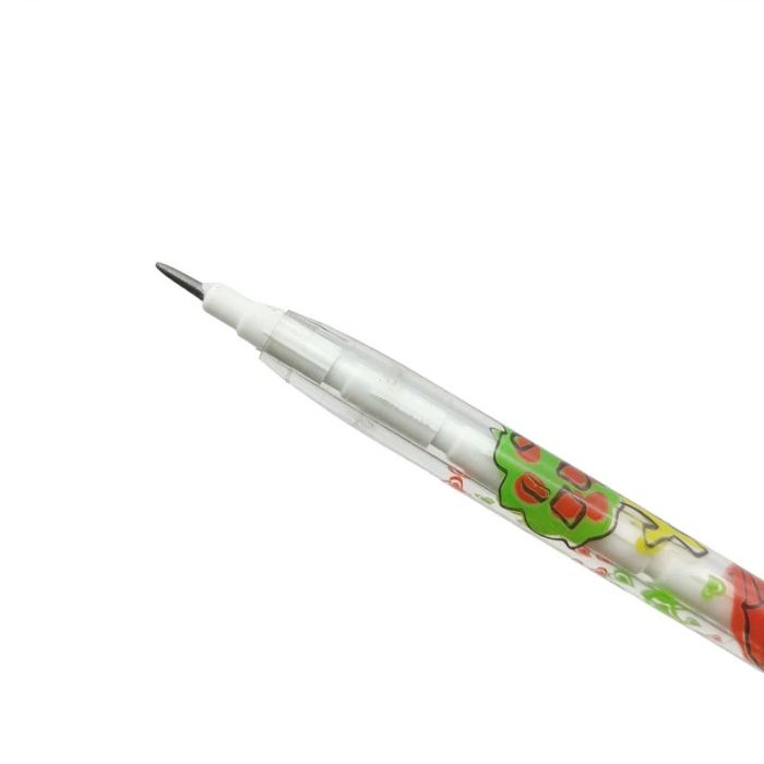 Combo 5 Cây Bút Chì Khúc TL PC-09, Màu Chì Đậm, Ngòi Mềm, Viết Êm Tay, Sẵn Gôm Trên Nắp
