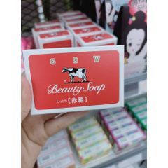 Xà phòng tắm và rửa mặt Cow Beauty Soap 100g Nhật Bản