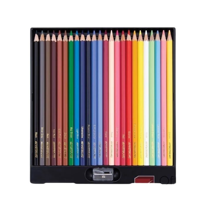 Bộ Bút Chì Màu Manga Master Art Colored Pencils 12/24/36/48/50 Màu Chất Lượng Cao