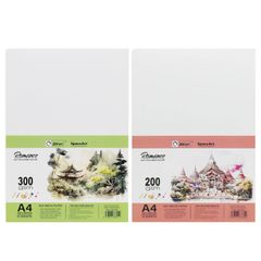 Xấp 10 Tờ Giấy Vẽ Đa Năng Romance A4/A5/A6 300gsm - Mix Media Paper - Zen Art TMG 8389