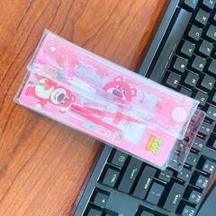 Bộ 4 Món Dụng Cụ Hình Học Disney - Set Thước Kẻ A74029-T1X