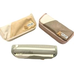 Bóp Viết Vải SHU 7869 Fashion Hộp Bút 2 Ngăn Khóa Kéo Chống Nước