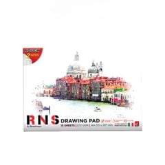 Tập 15 Giấy Vẽ Màu Nước 200Gsm A4 Renaissance Rough 2 Sides
