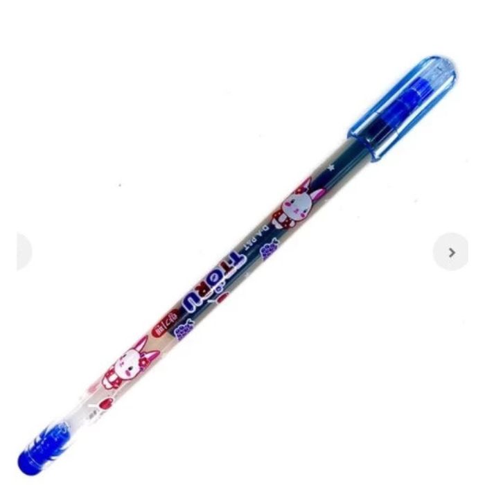 Combo 5 Cây Bút Viết Mực Gel DA P&T Ttoru 0.4mm Mực Tím/Xanh/Đỏ/Đen