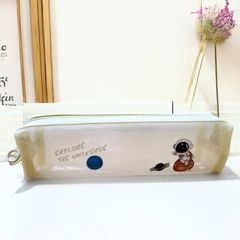 Bóp Viết Lưới B6 KinhShion Explore The Universe Túi Lưới 1 Ngăn Thoáng Khí
