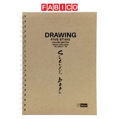 Sổ Vẽ Lò Xo B5 Zen Art 30 Tờ Drawing Five Stars 8662