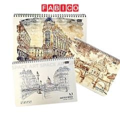Sổ Vẽ 50 Trang 160gsm Giấy Ký Họa Phác Thảo Sketchbook  A6/A5/B5/A4/A3 Zen Art