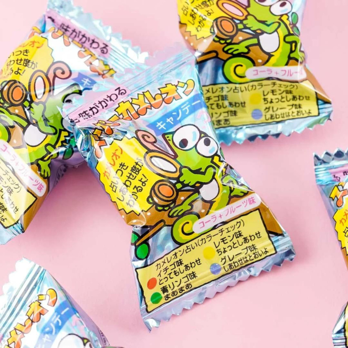 Gói 5 Viên Kẹo Super Chameleon Tắc Kè Đổi Màu 20g Nhật Bản