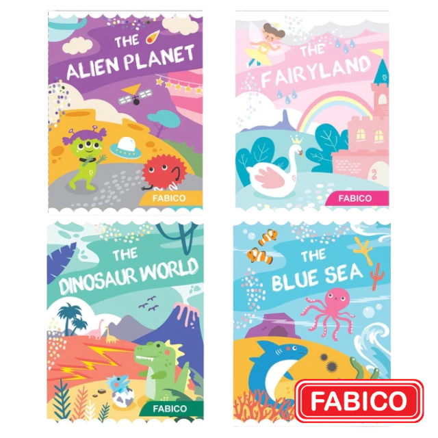 Tập, vở học sinh Elephant 100 trang 4 ô ly, 100gsm Giấy Truewrite White