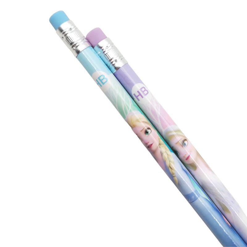 Hộp 12 Cây Bút Chì HB Phiên Bản Disney Cầm Tay Có Định Vị
