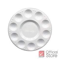 Khay Vẽ Màu Nước Tròn Renaissance 11 lỗ pha màu