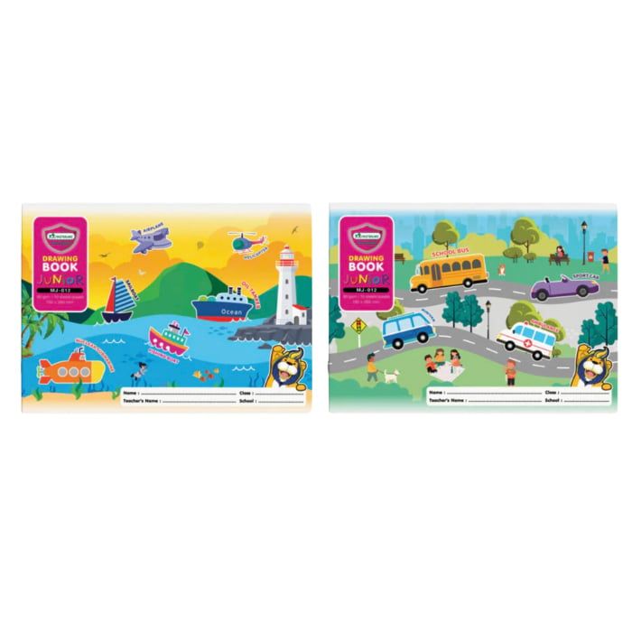 Tập Mỹ Thuật A4 Master Art Junior - Vở Vẽ Tranh Tô Màu Cho Bé - Cuốn 10 Trang Giấy Vẽ