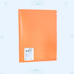 Bìa khóa zip A4 kèm 10 file lá Kinary đa năng lưu trữ tài liệu