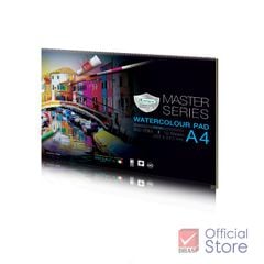 Tập 15 tờ giấy A4 200gsm vẽ tranh màu nước acrylic, vẽ phác thảo Master Art cao cấp