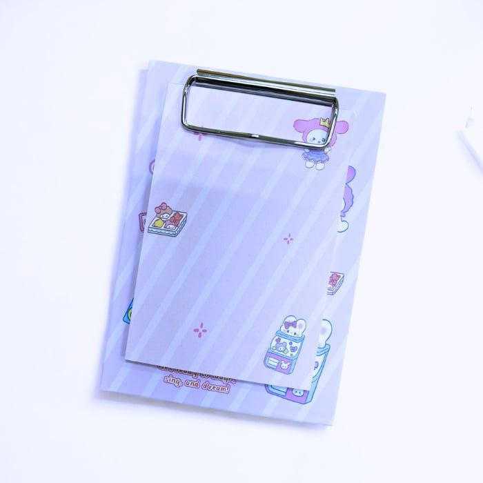 Bìa Kẹp Giấy Note Ghi Chú Depai Nhiều Họa Tiết Cute Bảng Kẹp Giấy Tờ Hồ Sơ Trình Ký Văn Phòng Phẩm