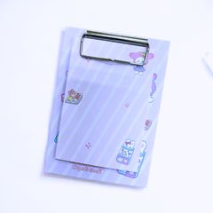 Bìa Kẹp Giấy Note Ghi Chú Depai Nhiều Họa Tiết Cute Bảng Kẹp Giấy Tờ Hồ Sơ Trình Ký Văn Phòng Phẩm