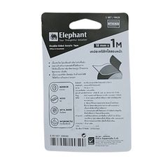 Băng Dính Sticko Elephant, Băng Keo acrylic Trong Suốt Hai Mặt Rộng 18mm