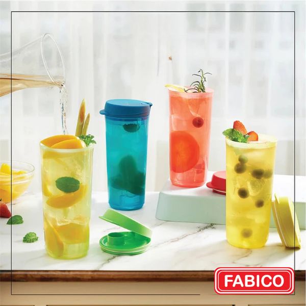 Bình đựng nước, ly nước Tupperware Thirst N Go 470ml nhựa nguyên sinh an toàn sức khỏe