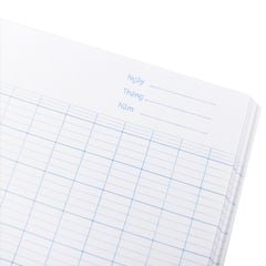 Lốc 10 Cuốn Tập Vở Sinh Viên 120 Trang 4 Ly Ngang 80gsm Giấy Truewrite white