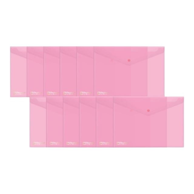 Bìa nút nhựa, bìa đựng bài kiểm tra Elephant 421 cỡ A4/F 0.18mm