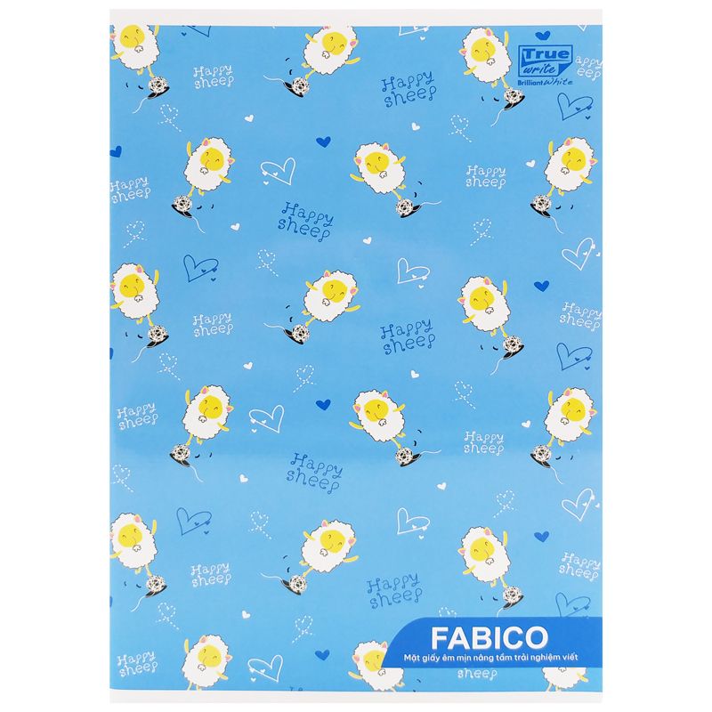 Lốc 10 Cuốn Tập Vở Sinh Viên 120 Trang Kẻ Ngang 80gsm Giấy Truewrite white