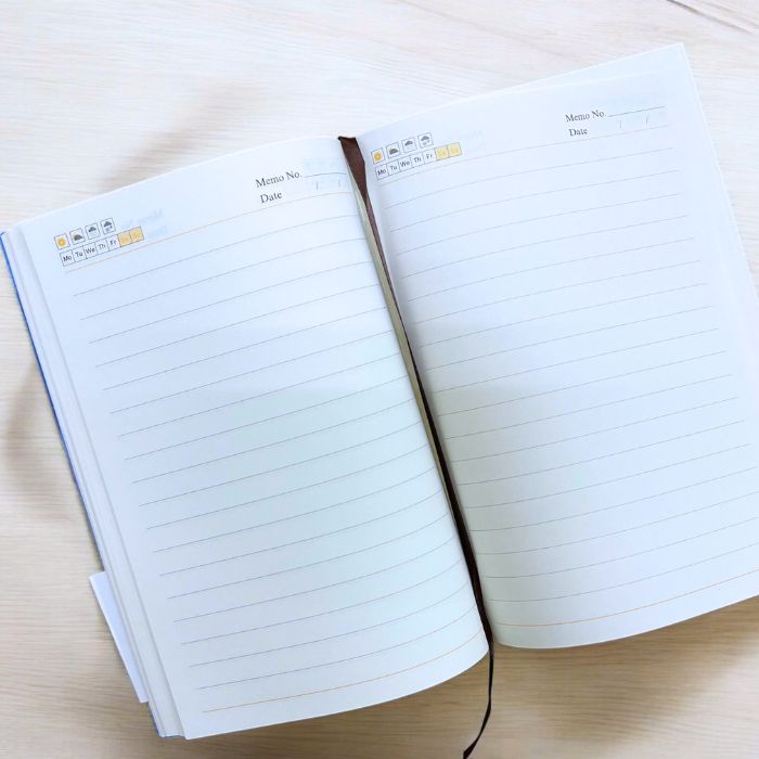 Sổ Tay Ghi Chú Bìa Da B5 Depai 232 Trang 80g - Sổ Kế Hoạch Planner, Nhật Kí, Journal A525-33