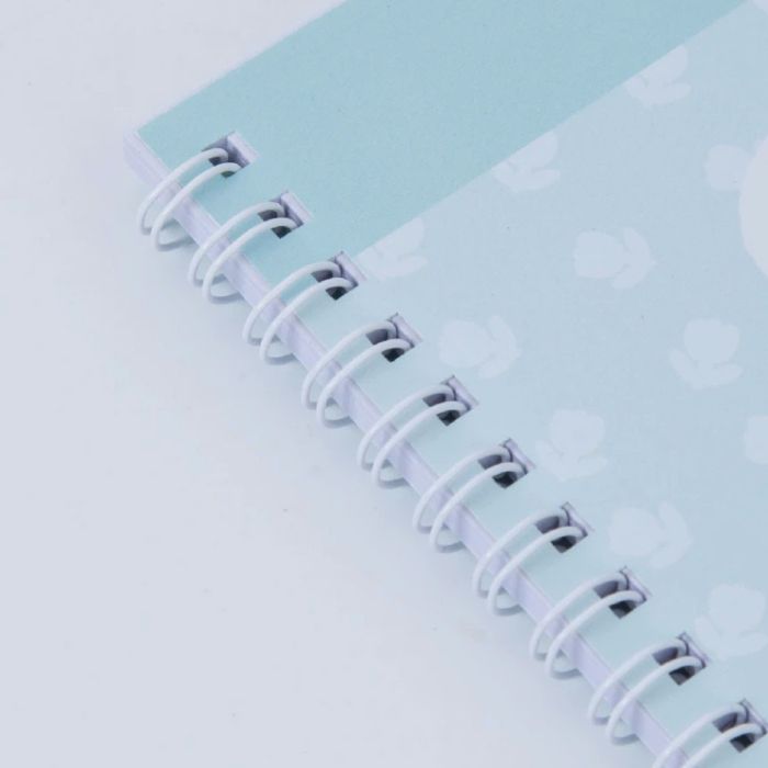 Sổ Lò Xo A5 Sibbil & Flower Master Art, Sổ Ghi Chép 100 Trang Giấy 70gsm