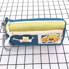 Bóp viết vải SHU 7905 Dễ Thương 2 Ngăn Chống Nước Cho Nữ Phong Cách Hàn Quốc