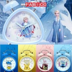 Đồng Hồ Báo Thức Chuông Kép Nhân Vật Disney Chuyển Động Thạch Anh