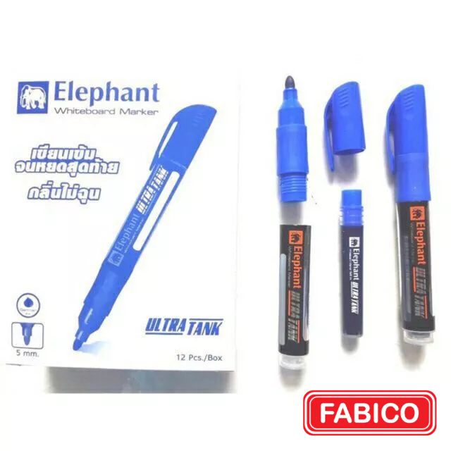 Bút Lông Bảng Elephant Thay Được ống Mực Màu Xanh Đỏ Đen