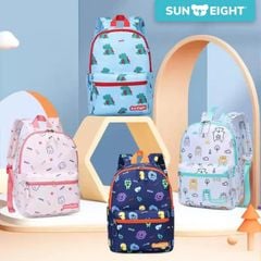 Balo Mầm Non Nhỏ Siêu Nhẹ Sun Eight 90247 Cho Bé Trai Bé Gái