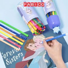 Bút Lông Màu Nước Phiên Bản Disney Bút 1.0mm Màu Cao Cấp Đậm Màu Rõ Nét An Toàn Cho Trẻ Nhỏ