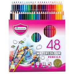 Bộ Bút Chì Màu Nước Master Art WaterColour Pencils Bộ Vẽ Chì Gốc Nước Chất Lượng Cao