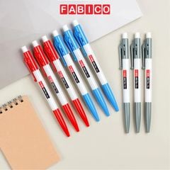 Combo 5 Cây Bút Bi Thiên Long TL-08, Ngòi 0.8mm Mực Xanh/Đỏ/Đen