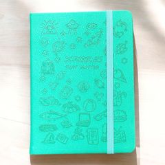Sổ Tay Ghi Chép Bìa Da A6 Depai 192 Trang 80g Kẻ Ngang chống nước - Sổ Kế Hoạch Planner, Nhật Kí, Journal